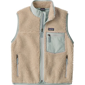 Patagonia Детски поларен елек Patagonia Kid's Retro-X Vest Fleece vest - Natural / Virtually Blue (703-6212-0512)