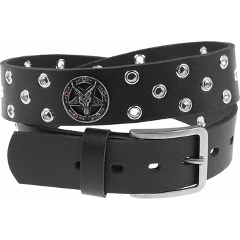 Image 1 of Leather & steel fashion колан Бафомет - lsf2 33-сребрист