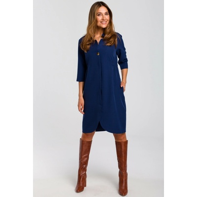 Stylove dámske šaty S189 modrá