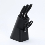 IRIS KT-018-BK черен комплект кухненски ножове 6бр (KT-018-BK)