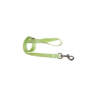 Pet Interest Single Fluo Leash L - Модерен едноцветен повод за кучета, 2, 5*120 см. - фосфорно зелено