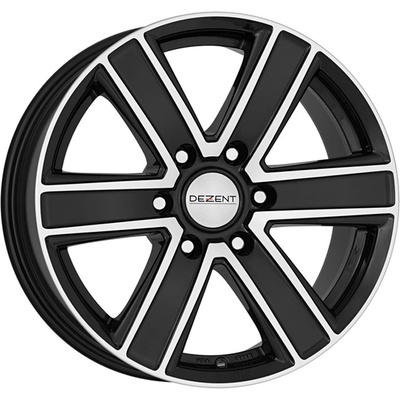 DEZENT TJ 8x17 6x114,3 ET30 black polished