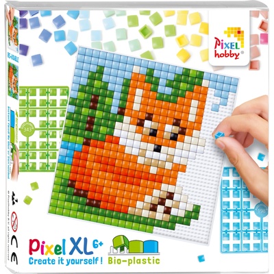 Pixelhobby Мозайка с пиксели XL, Pixelhobby, 23x23 пиксела - Лисица (41054-Fox)
