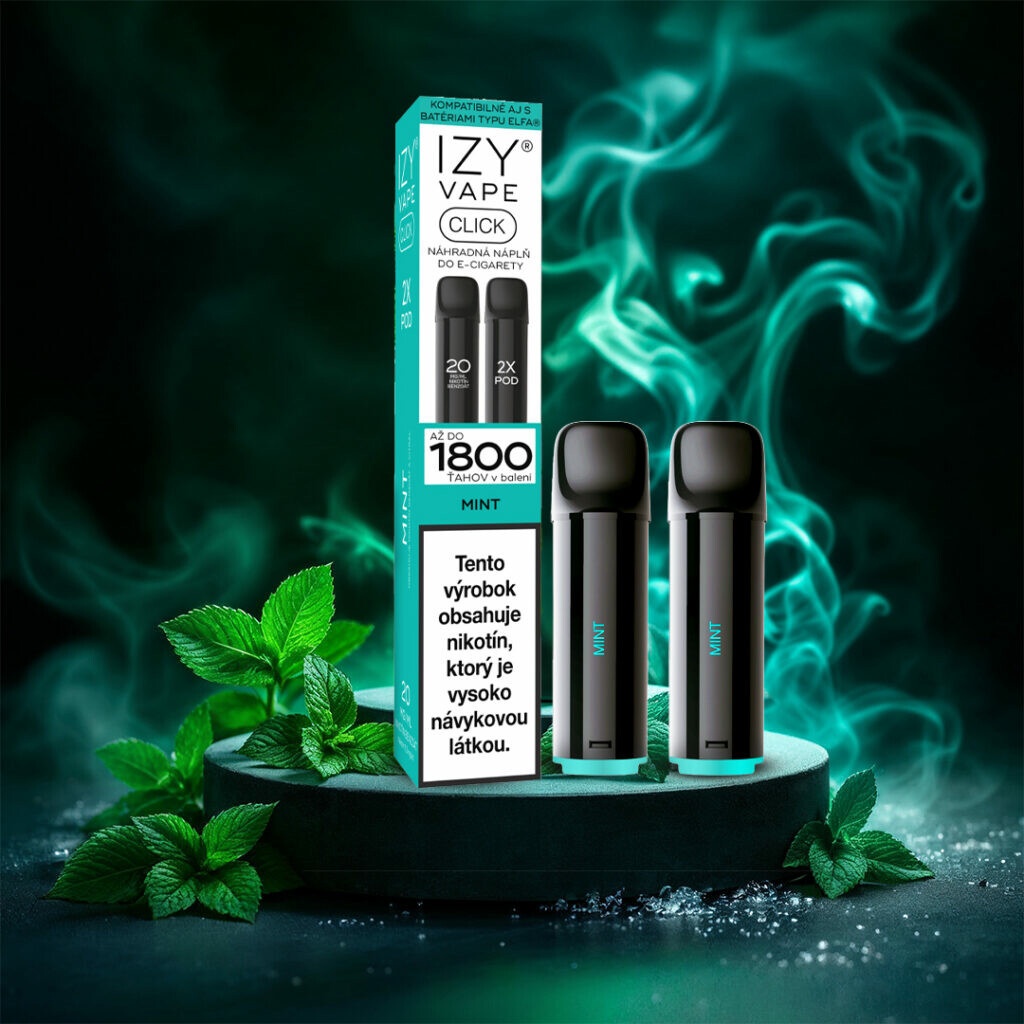 izy vape click Izy Vape Click - Pod Kit - Akku 500 mAh - Black Matt - E-Zigarette main image 1