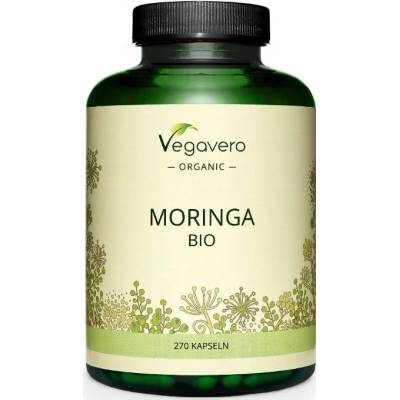 Vegavero Moringa Bio, 270 капсули, Vegavero