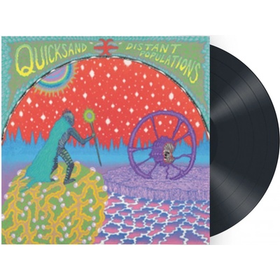 Quicksand - Distant populations - černá LP