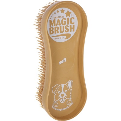 Kerbl MagicBrush Soft Sandstorm pro psy 16,5 x 6,5 x 3 cm