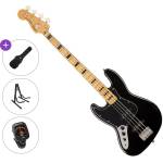 Squier Classic Vibe 70s Jazz Bass MN LH Standard SET Black Електрическа бас китара