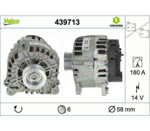 generátor VALEO 439713