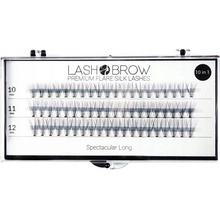Lash Brow premium flare silk lashes řasy v trsech Spectacular long