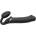 Strap On Me 3 Motors Vibrating Silicone Bendable Strap-On Black XL