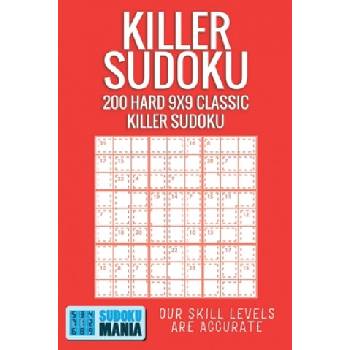 Killer Sudoku: 200 Hard 9x9 Classic Killer Sudoku | Sudoku Mania