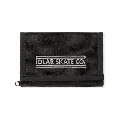 Polar Key Wallet Stretch Logo černá