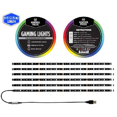 RGB лента KontrolFreek Gaming Lights Kit, USB (2.74m) (KF-LED-4211-LED6)