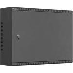 Lanberg Инсталационен шкаф Lanberg TPR 10" & 19" с мрежест панел 560x420x180 черен (WAT1-5618-00B)
