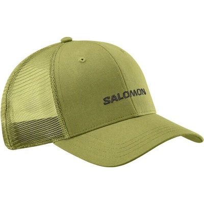 Salomon Logo Trucker Cap 28372 cardamon seed