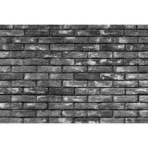 DIMEX ART Флизелинов фототапет тъмносиви тухли 375 x 250 см