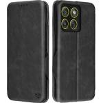 Techsuit Калъф тип тефтер за Motorola Edge 70 - Techsuit Safe Wallet Plus - Черен (KF2360715)