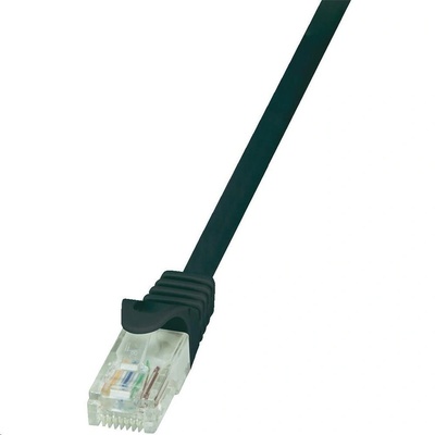 LogiLink Кабел UTP LOGILINK Cat5e, Мед-алуминий, 10 м, Черен, AWG26, CP1093U (CP1093U)
