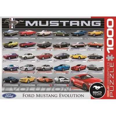 EUROGRAPHICS - Puzzle Ford Mustang Evolution 2 - 1 000 piese