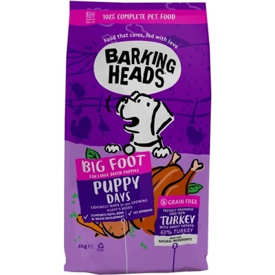 Barking Heads Big Foot Puppy Days 6 kg