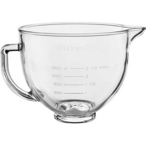 KitchenAid Стъклена купа, KitchenAid, 4.8л, модел 5KSM5GB (5KSM5GB)