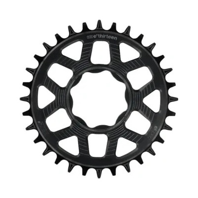 Helix Race e*spec | Chainring | 32T | TQ HPR50 Direct Mount | 12mm Offset | Shimano/11/12s Chain Compatible | Black