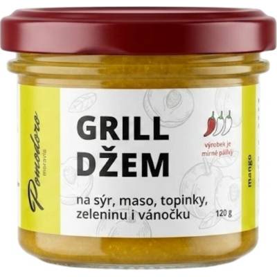 Grill džem 120g - mangový s habanero yellow