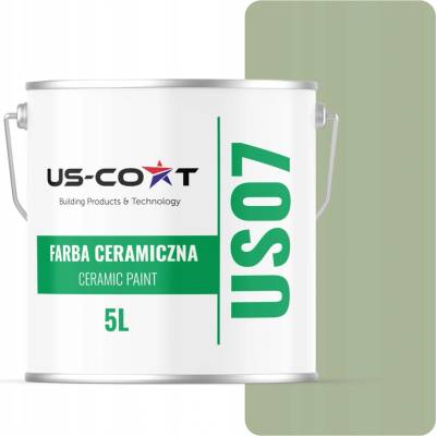 US-Coat Keramická farba 5 l zelená hlboký mat