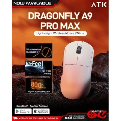 ATK Геймърска мишка atk - atk-a9-pro-max-2.0-bk (atk-a9-pro-max-2.0-bk)