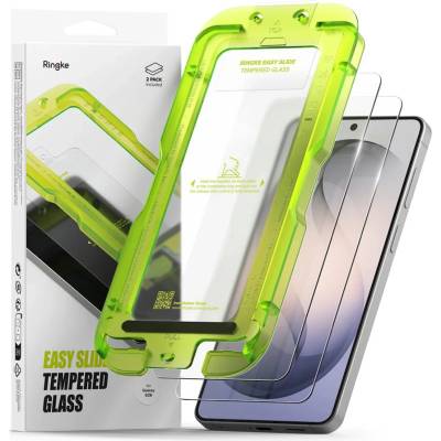 Ringke EASY SLIDE 2-PACK закалени защитни стъкла за Galaxy S26 прозрачни (8800328815827)