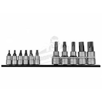 Image 1 of FORCE Вложки 1/4" & 3/8" накрайник torx (Т10-Т40) комплект 11 бр. jn68012 force 2111i (jn68012)