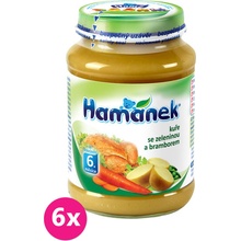 Hamánek Kurča so zeleninou a zemiakom 6 x 190 g