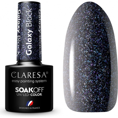 Claresa Gél lak Galaxy Black 5 ml