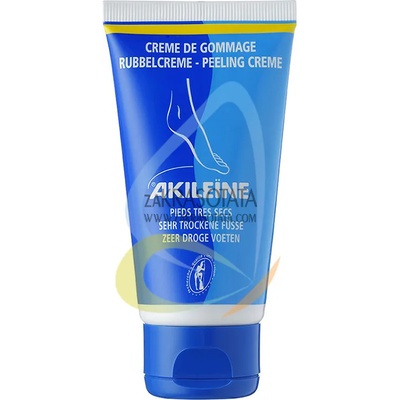 Akileine blue / АКИЛЕИН - синя серия Пилинг крем за крака akileine
