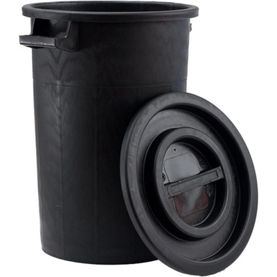 ALDO Sud nádoba na vodu s víkem černá 50l