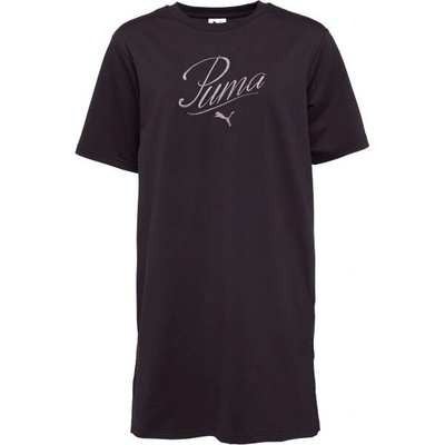 Puma Logo Dress černá