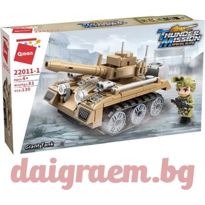 Qman Конструктор qman Танк 22011-1 (q22011-1)