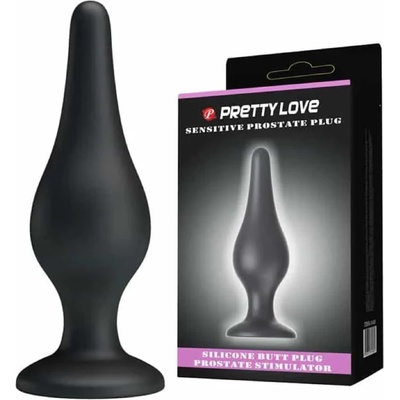 Силиконов анален плъг, заострен, 14см. - Sensitive Prostate Plug (DEBRA01027)