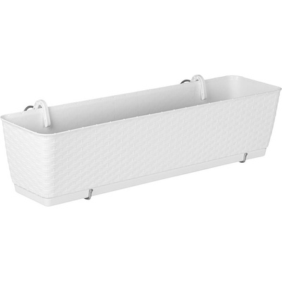 Trebor Kvetináč RATOLLA PW biely 50x17x17cm