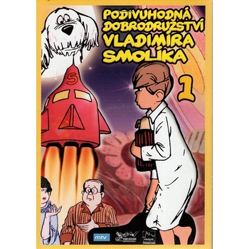 Podivuhodná dobrodružství Vladimíra Smolíka 1 papírový obal DVD