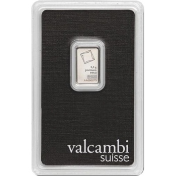 Valcambi platinový slitek 2,5 g