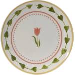 Kitchen goods ЧИНИЯ ПОРЦЕЛАН 874184 Ø19.3х2.1см БЯЛА С ЛАЛЕ (874184)
