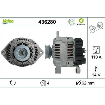generátor VALEO 436280
