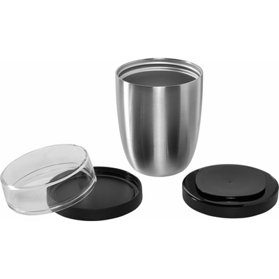 Mepal Thermo Lunchpot Ellipse Edelstahl Nordic Black 500 + 200 ml