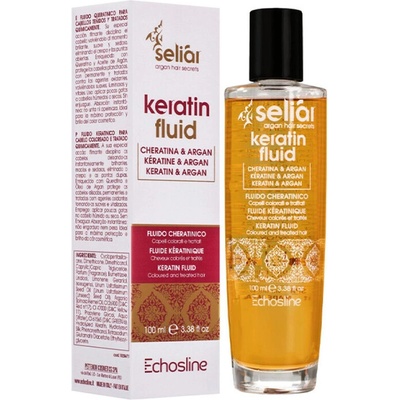 Echosline Възстановяващ флуид с кератин и арганово масло ECHOSLINE Seliar Keratin Fluid 100ml