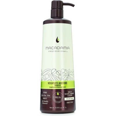 Macadamia Weightless Moisture Shampoo 1000 ml