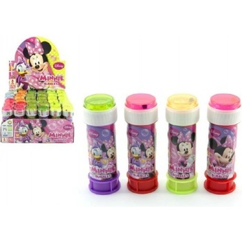 Bublifuk Minnie 60ml 11,5cm asst 4 barvy 36ks v boxu