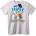 NOONEBRAND Първи Ден на Бащата заедно - 2XL, White