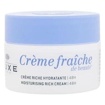 Nuxe Creme Fraiche de Beauté hydratačná a ochranná starostlivosť 48h zmiešaná a citlivá pleť 50 ml